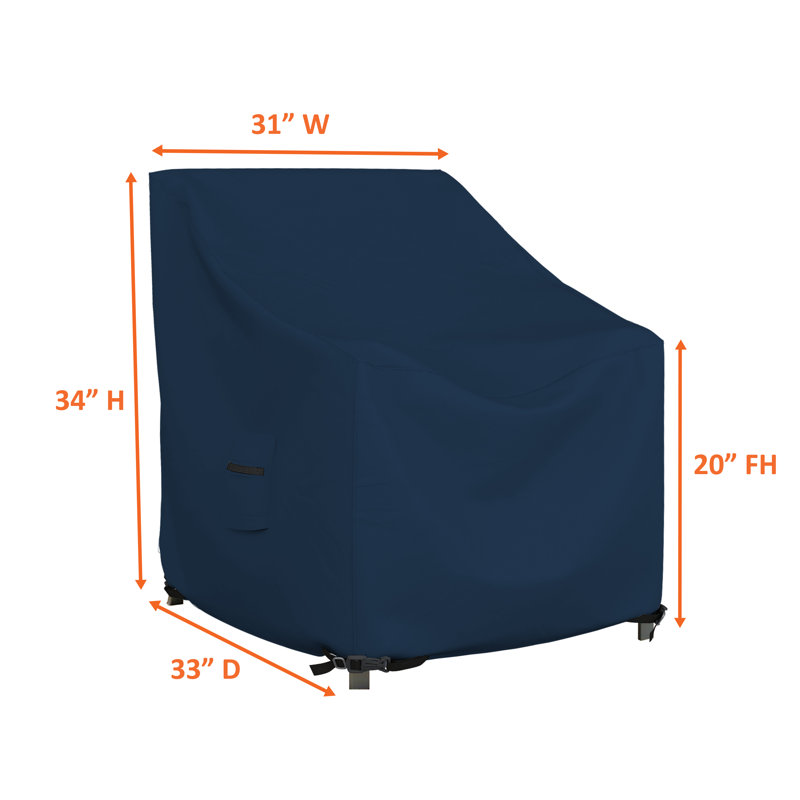 Outdoor Cover, 78.7cm H x 86.4cm W x 83.8cm D, Blue