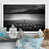 Toile blanche avec cadre photo