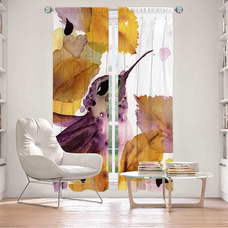 Rideau simple obscurcissant avec passe-tringle Delaughter, L 20 po x L 52 po