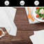 Serviettes 100% lin 16 x 16 po, parfaites pour toutes les occasions spéciales - Blanc