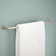 Arvo 18 in. Wall Mount Towel Bar with 6 in. Extender Bath Hardware Accessory in Brushed Nickel