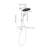 ShowerSpas Shower System with Rain Shower and Handheld Shower-110679881