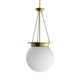 Chachi 3 Light Glass Dimmable Pendant