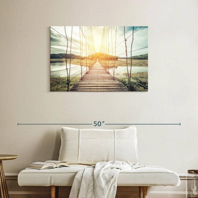 Lilie Rope Bridge, H 24 po x l 36 po