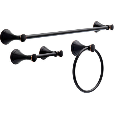 Carlisle 3 - Piece Bathroom Hardware Set