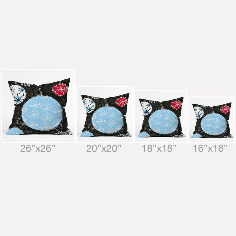 Indoor/Outdoor Throw Pillow, 16" x 16"