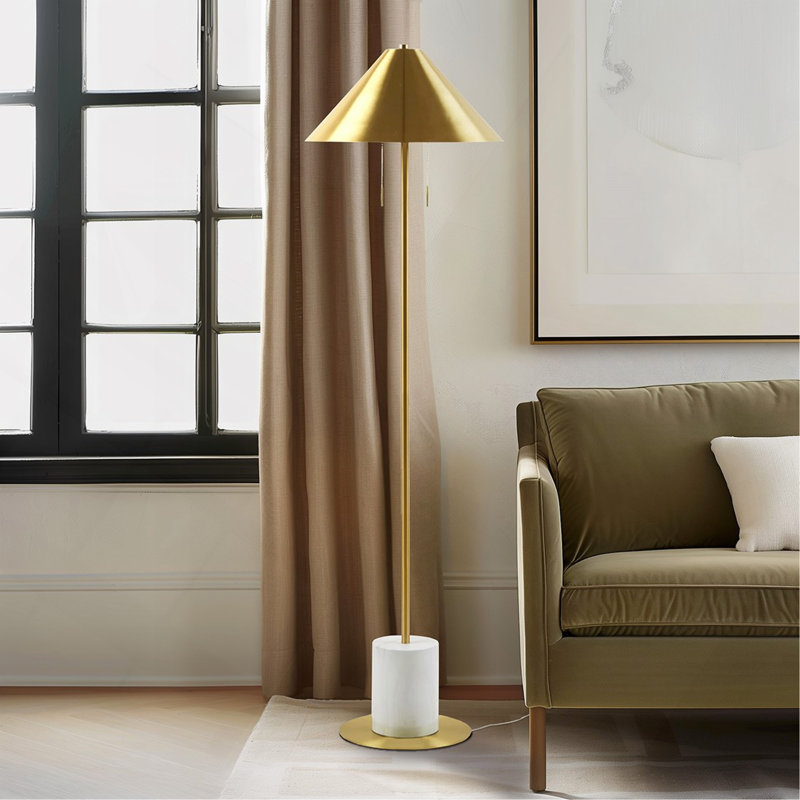Lampe sur pied or voir ci-dessous
