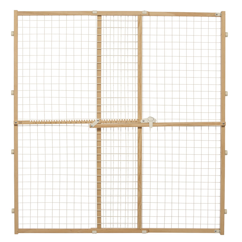 MidWest Homes For Pet-Expandable Latch Pressure Mounted Pet Gate, 44" H x 29" W x 2.55" D