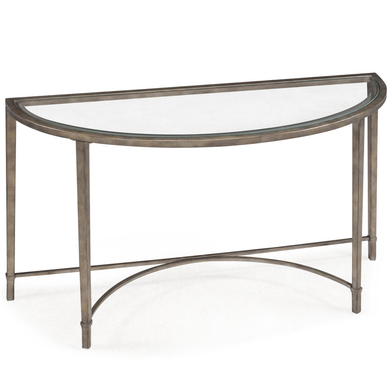 Allyance 50'' Glass Top Console Table
