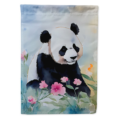 Drapeau de maison de panda
