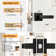 Privacy Door Lever with Square Rosette Heavy Duty Solid Levers