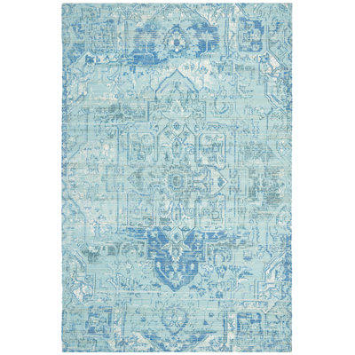 Joppatowne Hand Loomed Performance Geometric Rug