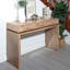 Console rustique en bois avec 3 tiroirs pour le hall d'entrée du hall d'entrée avec rangement spacieux et fabrication robuste