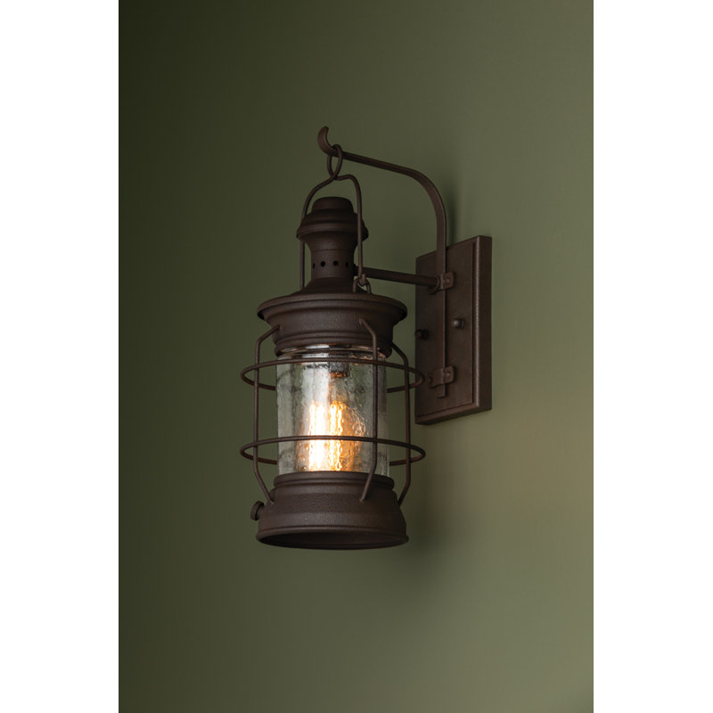 Atkins 1-Light Outdoor Wall Lantern, Small