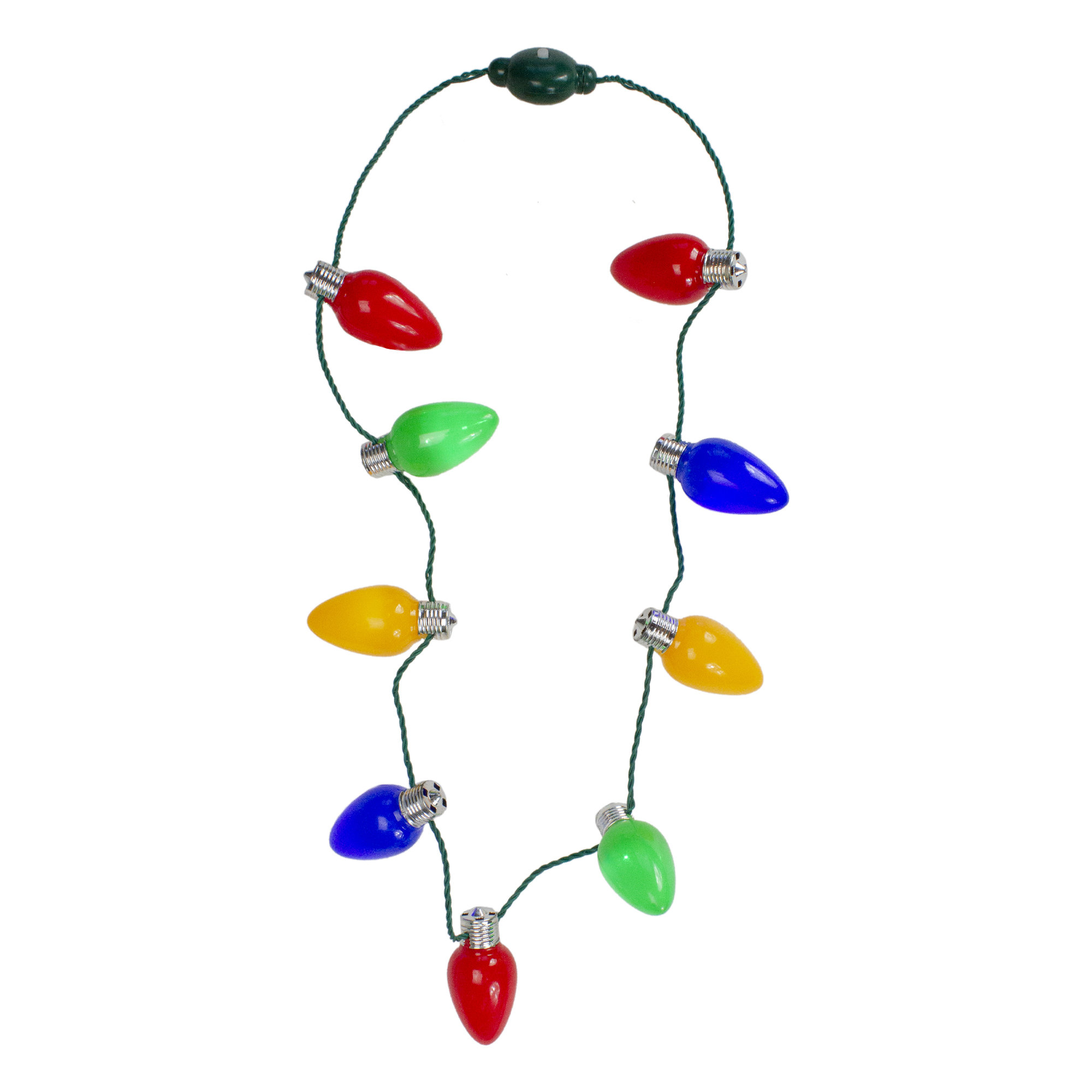 Flashing hot sale xmas necklaces