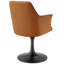 Fauteuil pivotant en cuir Lippa-105239693-105239691