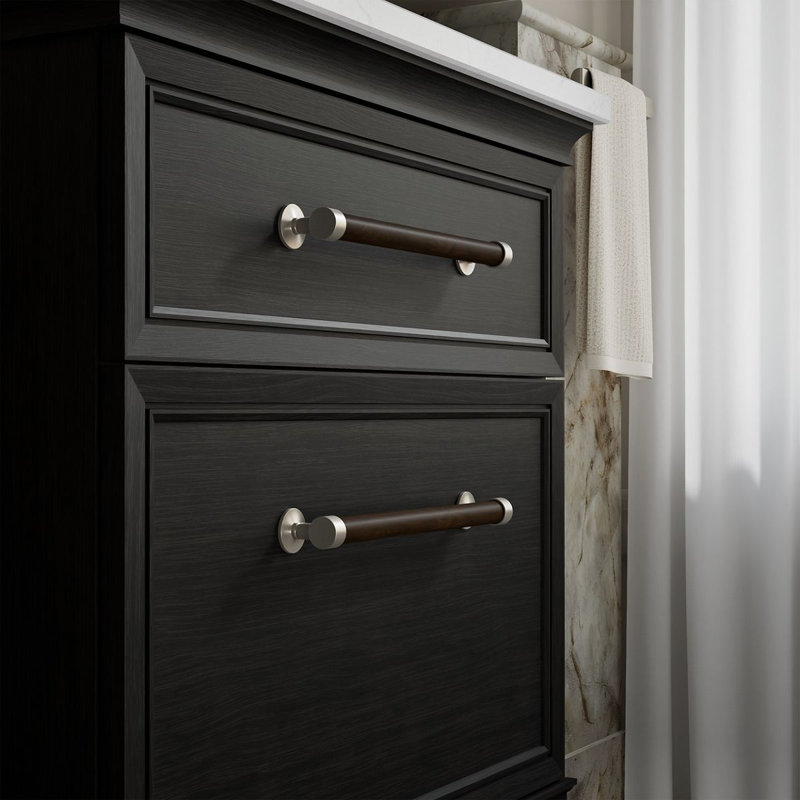 Artifacts 30 In. Bathroom Vanity Cabinet, Black