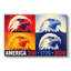 Four Eagles, Pop Tribute - Toile tendue avec châssis - Prêt à accrocher-708628910