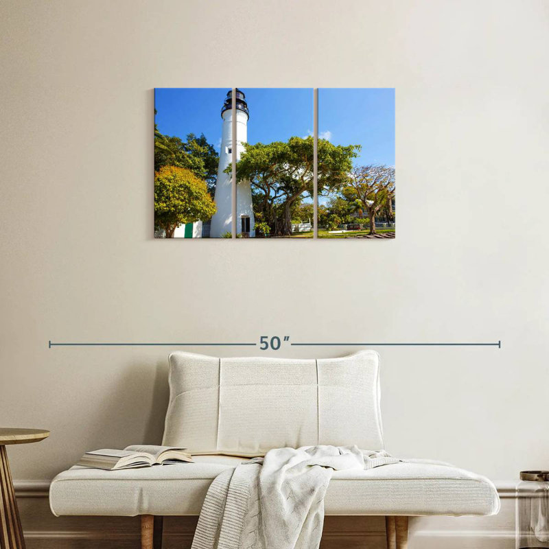Sebbie Key West Lighthouse, 20" H x 33" W