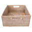 Panier de rotin rectangulaire avec poignées découpées-817964887-817964885