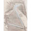 Handmade Silk and Wool Abstract Area Rug-1325979510