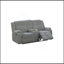 Canapé avec causeuse et fauteuil inclinable 3 pièces-130644307