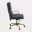 Chaise de bureau en cuir