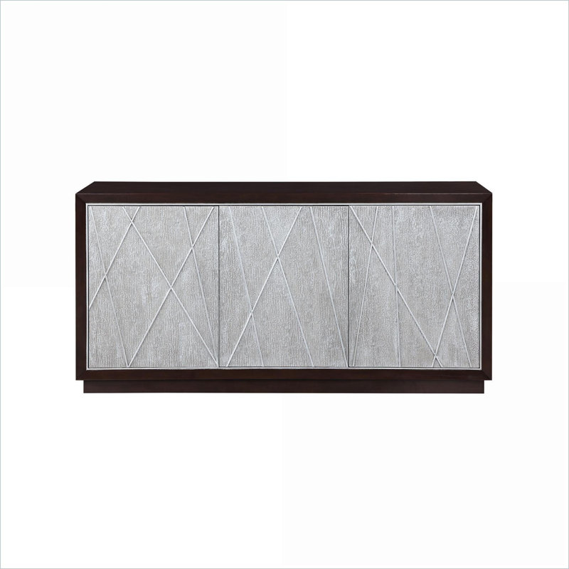 Geranio Metallic Console Cabinet