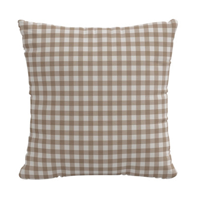Raines Cotton Plaid Throw Pillow
