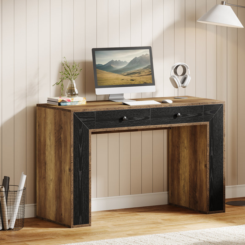 47.24'' Computer Desk With 2 Drawers
