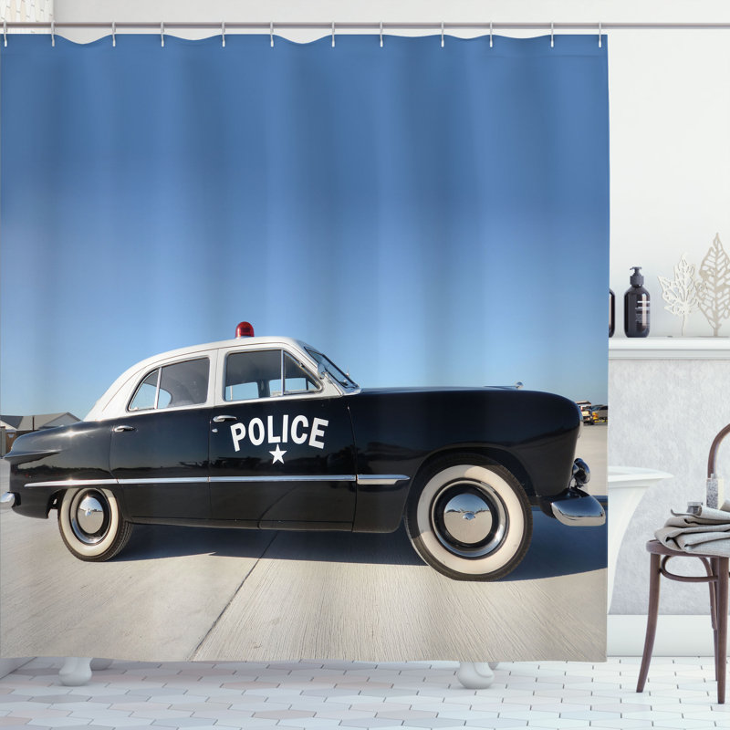 Shower Curtain with Hooks Included, 84"H x 69"W