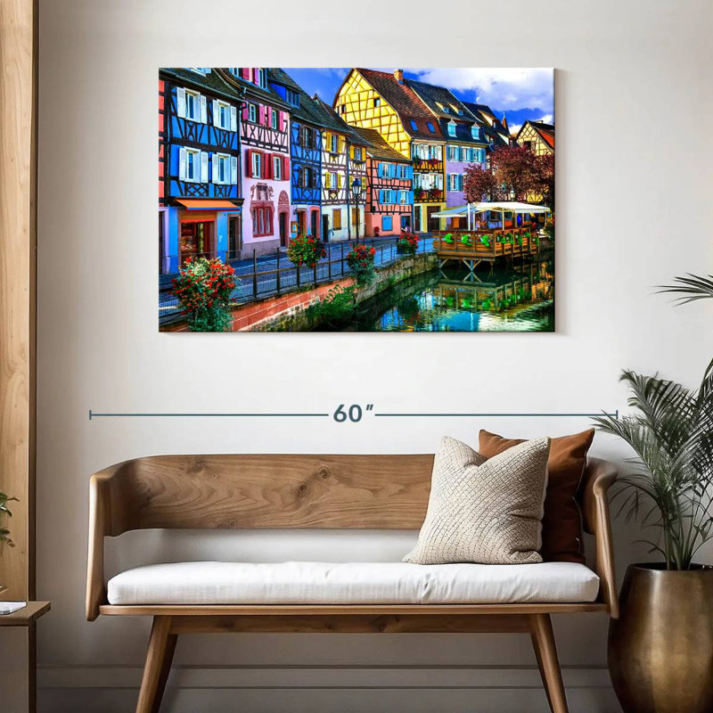 Lilie French Village, H 30 po x l 45 po