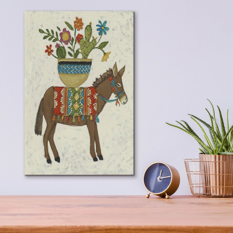 Art mural en verre épique «Market Boro 1» par Chariklia Zarris, 12 po x 16 po