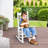 Kids White Solid Wood Rocking Chair