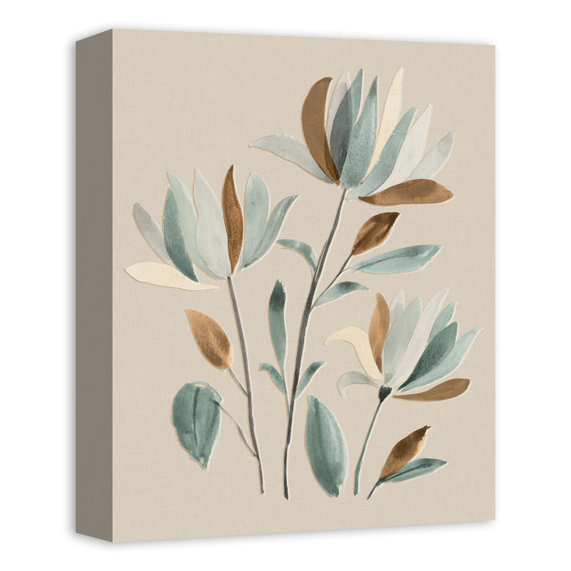 Impression sur toile branches discrètes, H 14 po x l 11 po