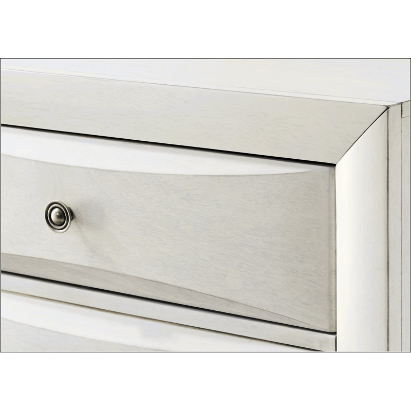 Table de chevet contemporaine neutre