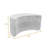 Niama Curved Chenille Storage Ottoman-617328548
