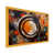 Impression dorée sur toile encadrée