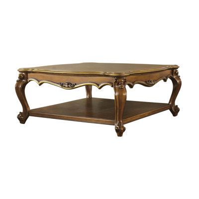 Picardy Honey Oak Finish Coffee Table