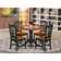 Maytham Extendable Solid Wood Pedestal Dining Set