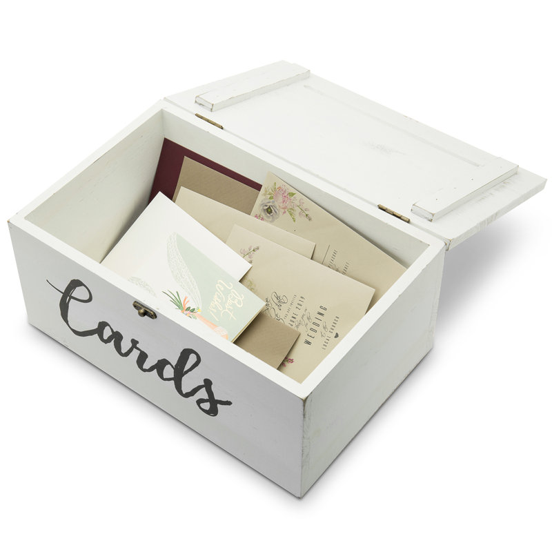 Wood Gift Card Holder