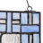11"H Blue Jay Stained Glass Window Panel