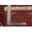 Tapis unique rouge 3 pi 4 po x 4 pi 9 po One-of-a-Kind