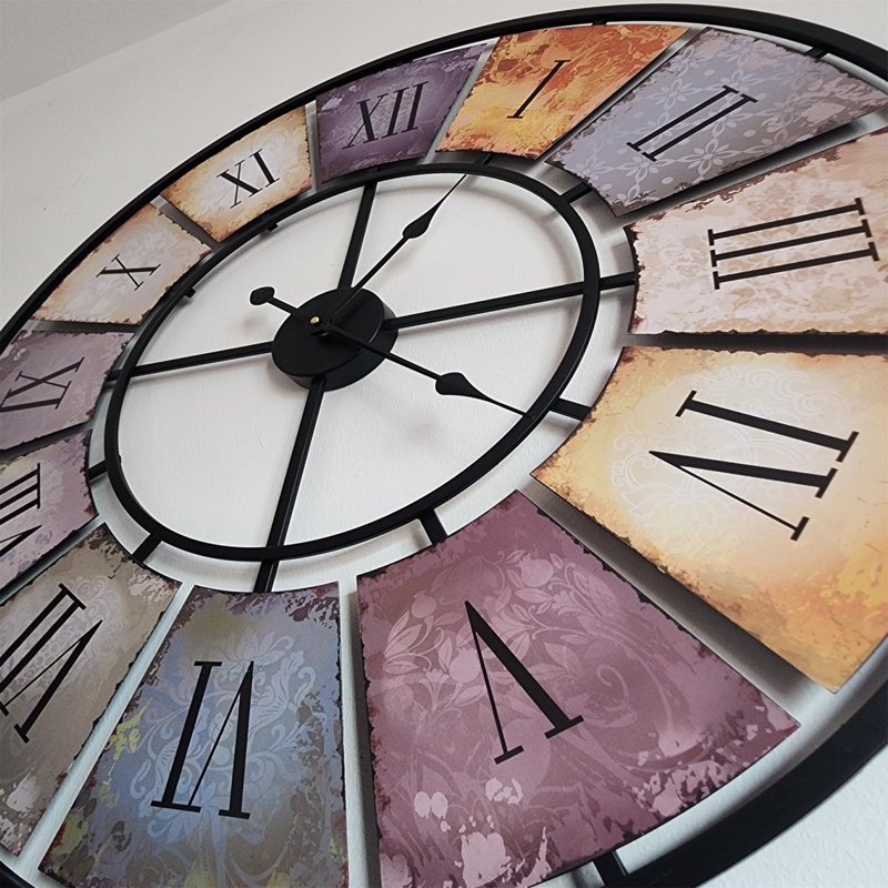 Metal Wall Clock