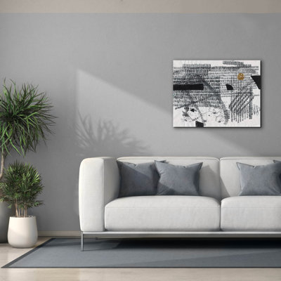  «Command» par Lori Arbel, art mural sur toile, 34 po x 26 po