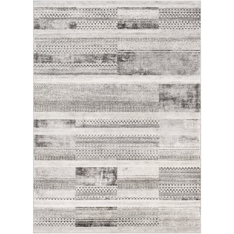Jerrell Striped Indoor Rug, Rectangle 9'3" x 12'3"