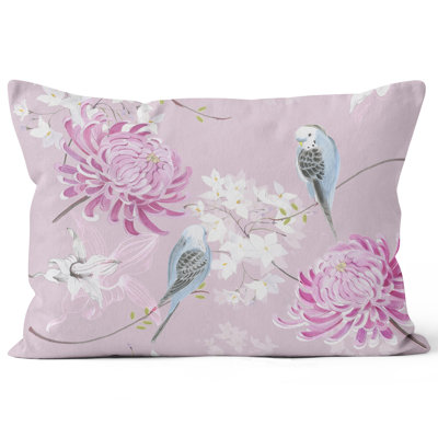 Floral Rectangular Cushion
