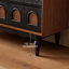 Buffet en bois massif noir