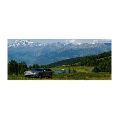Off-Road Car - Wrapped Canvas Print
