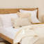 Striped Sand Rectangular Throw Pillow Cover